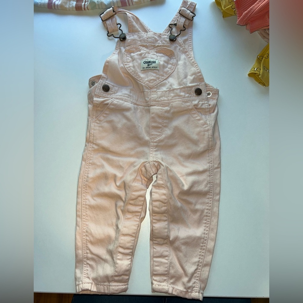 OshKosh B'gosh Pink Overalls for Stylish Comfort